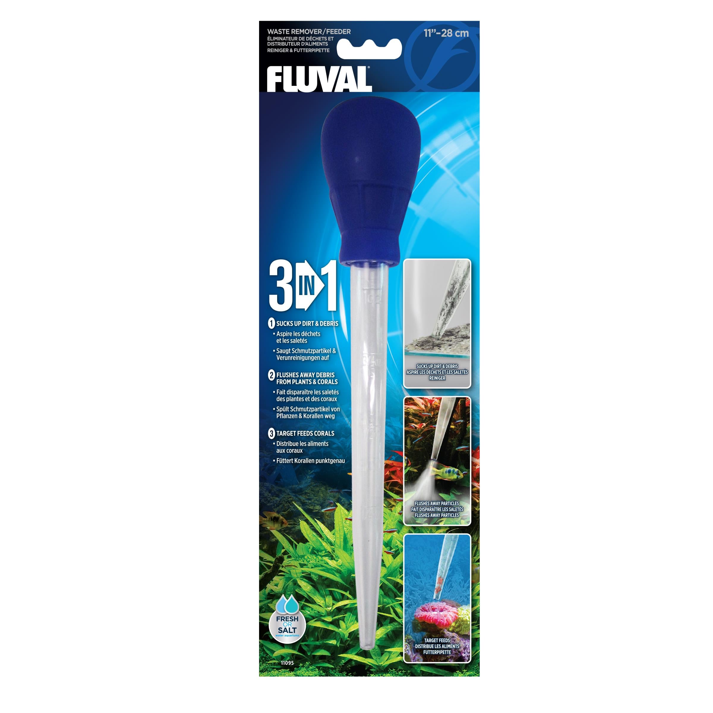 Fluval 3 in 1 Waster Remover/Feeder