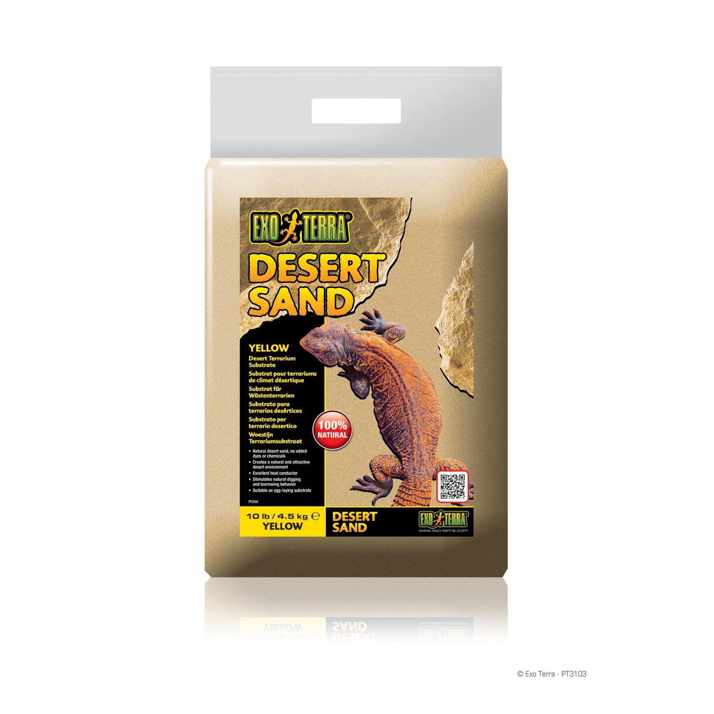 Exo Terra Desert Sand Yellow 10 lb