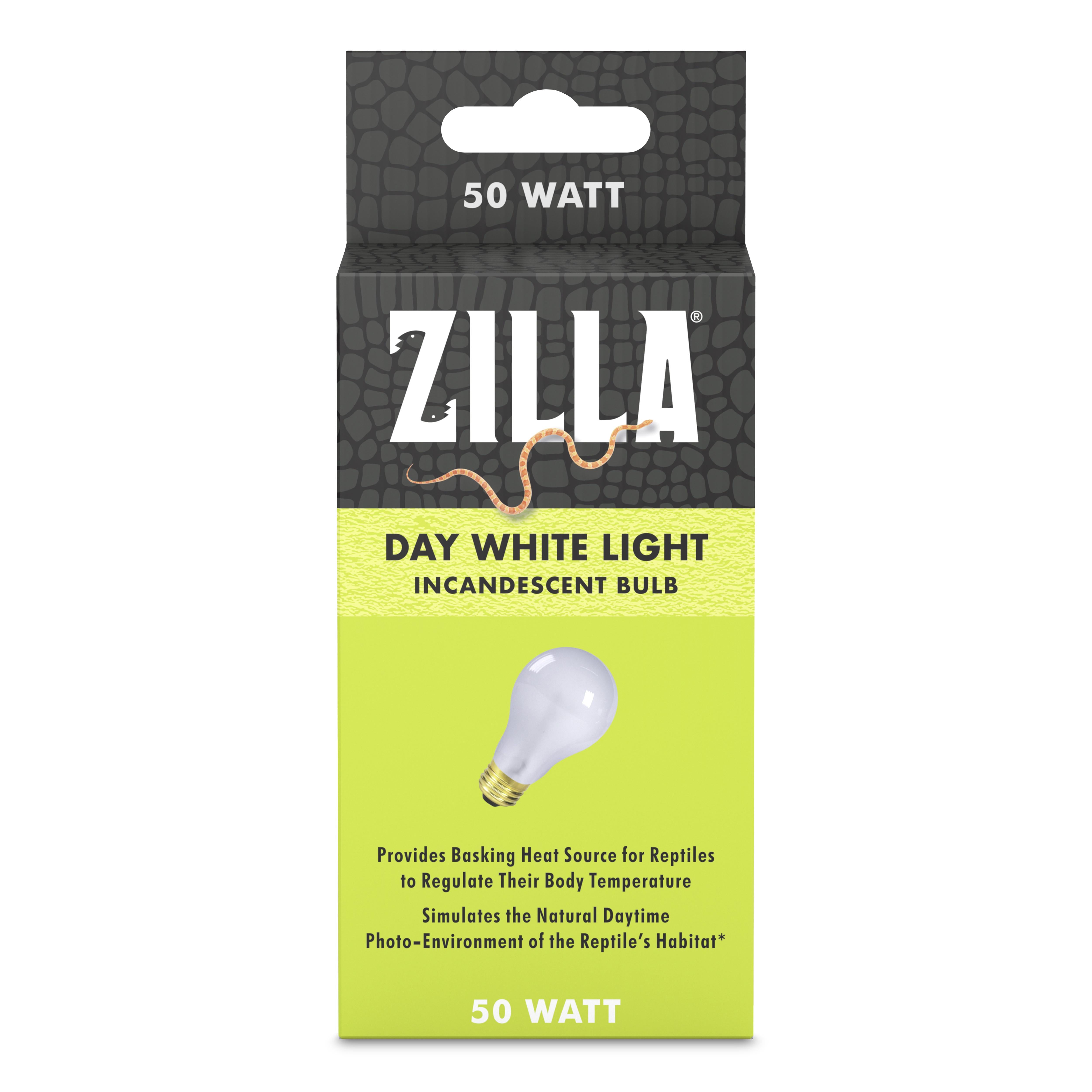 Zilla Day White Bulb Boxed 50 Watt