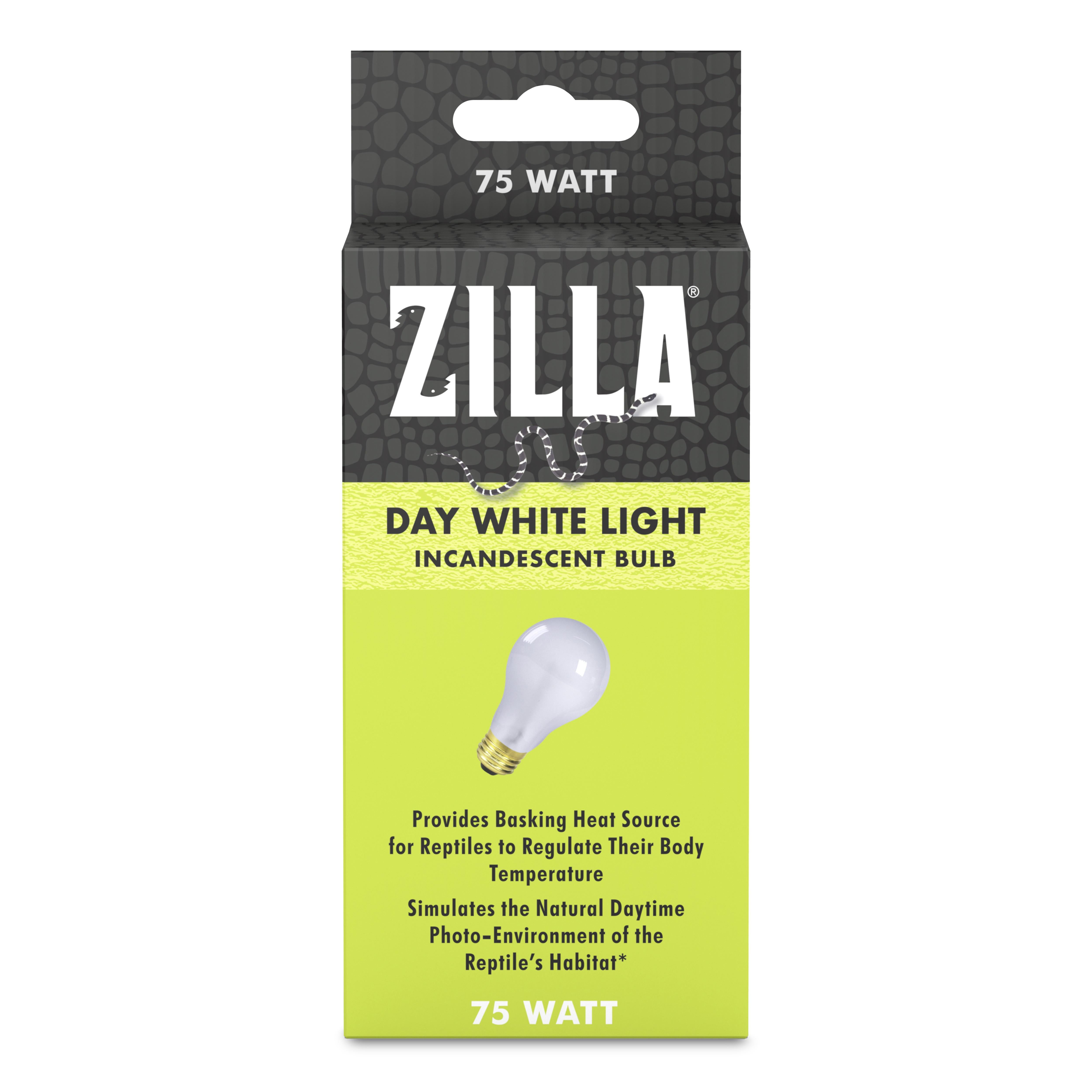 Zilla Day White Bulb Boxed 75 Watt
