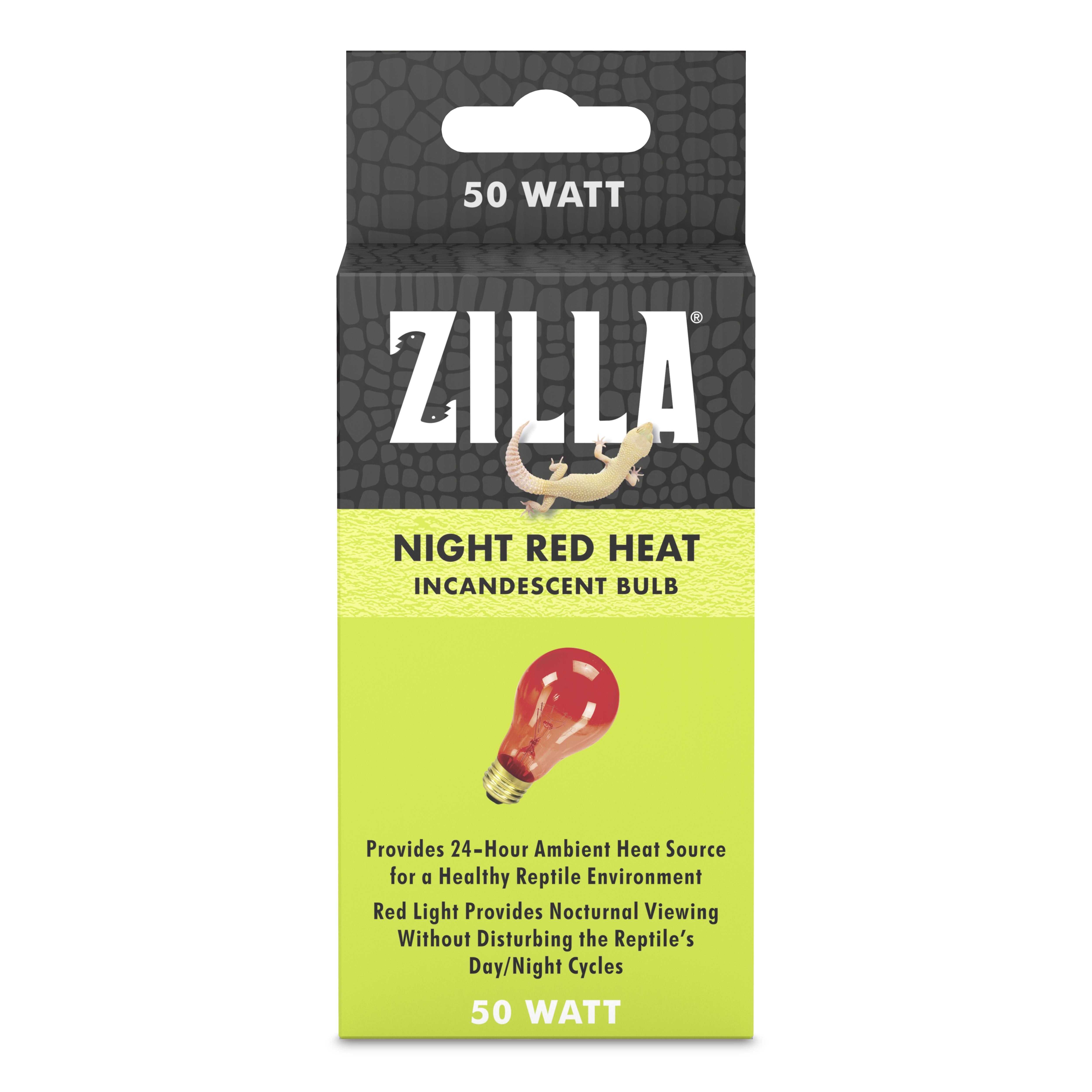 Zilla Night Red Heat Bulb Boxed 50 Watt