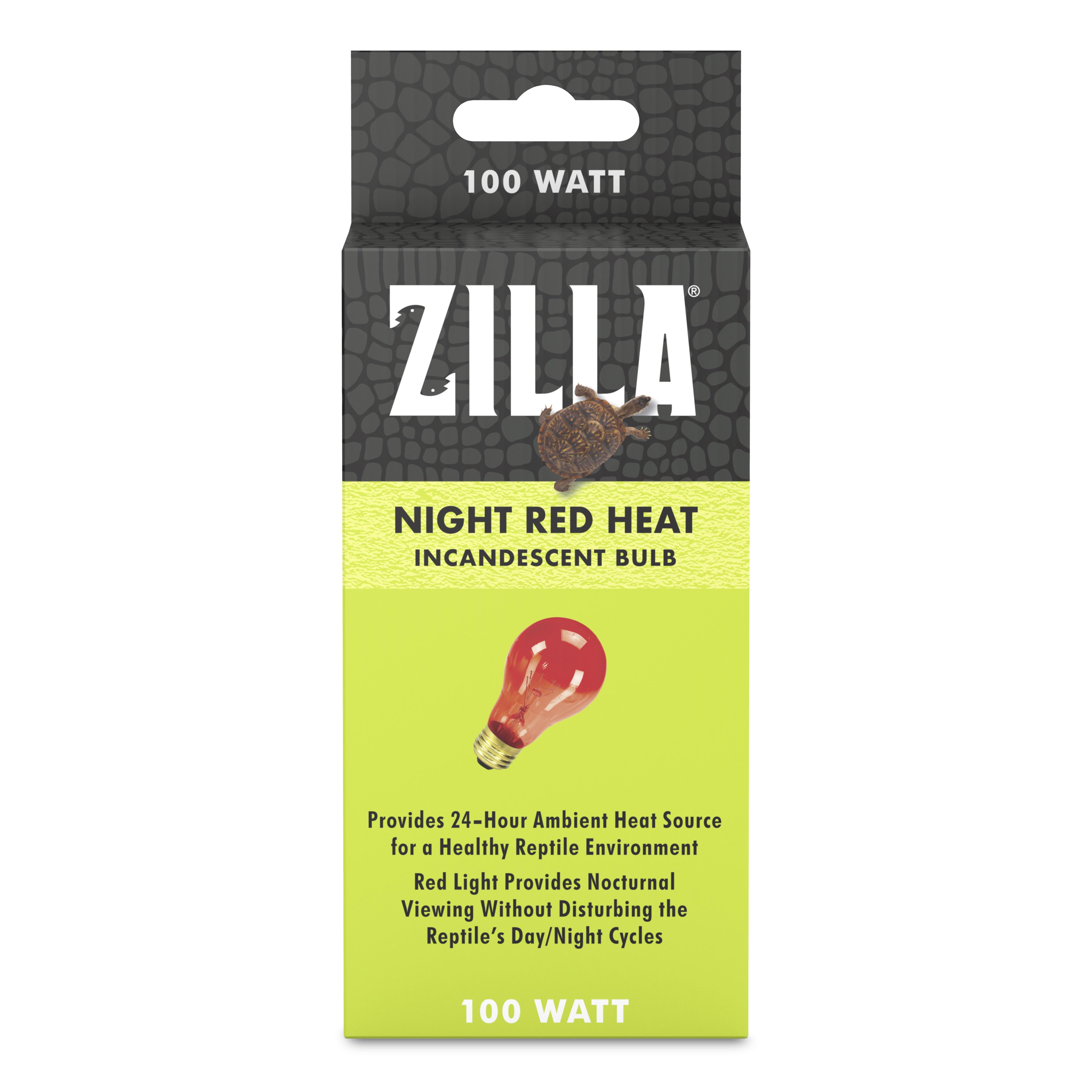 Zilla Night Red Heat Bulb Boxed 100 Watt