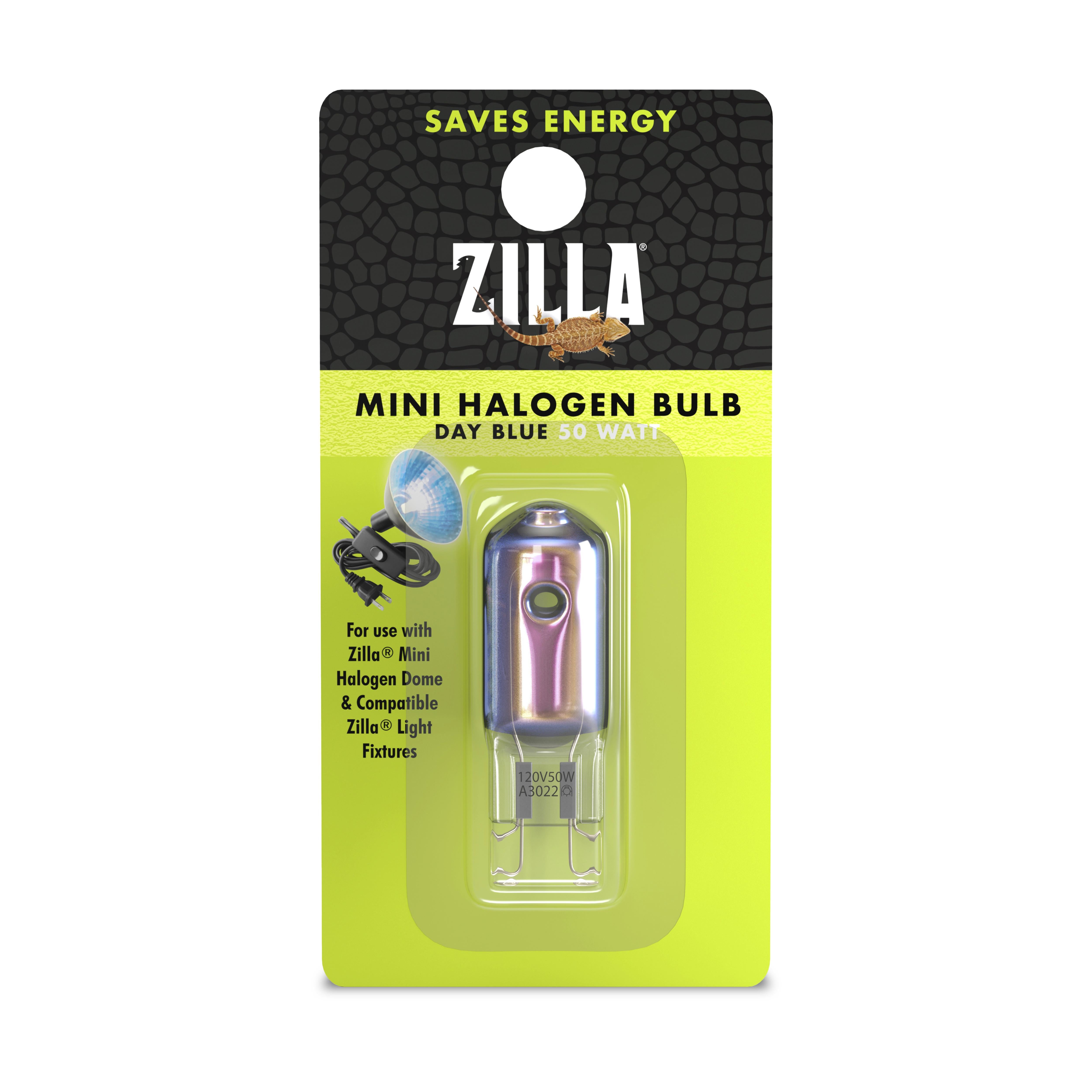 Zilla Halogen Lamp Mini Blue 50 Watt