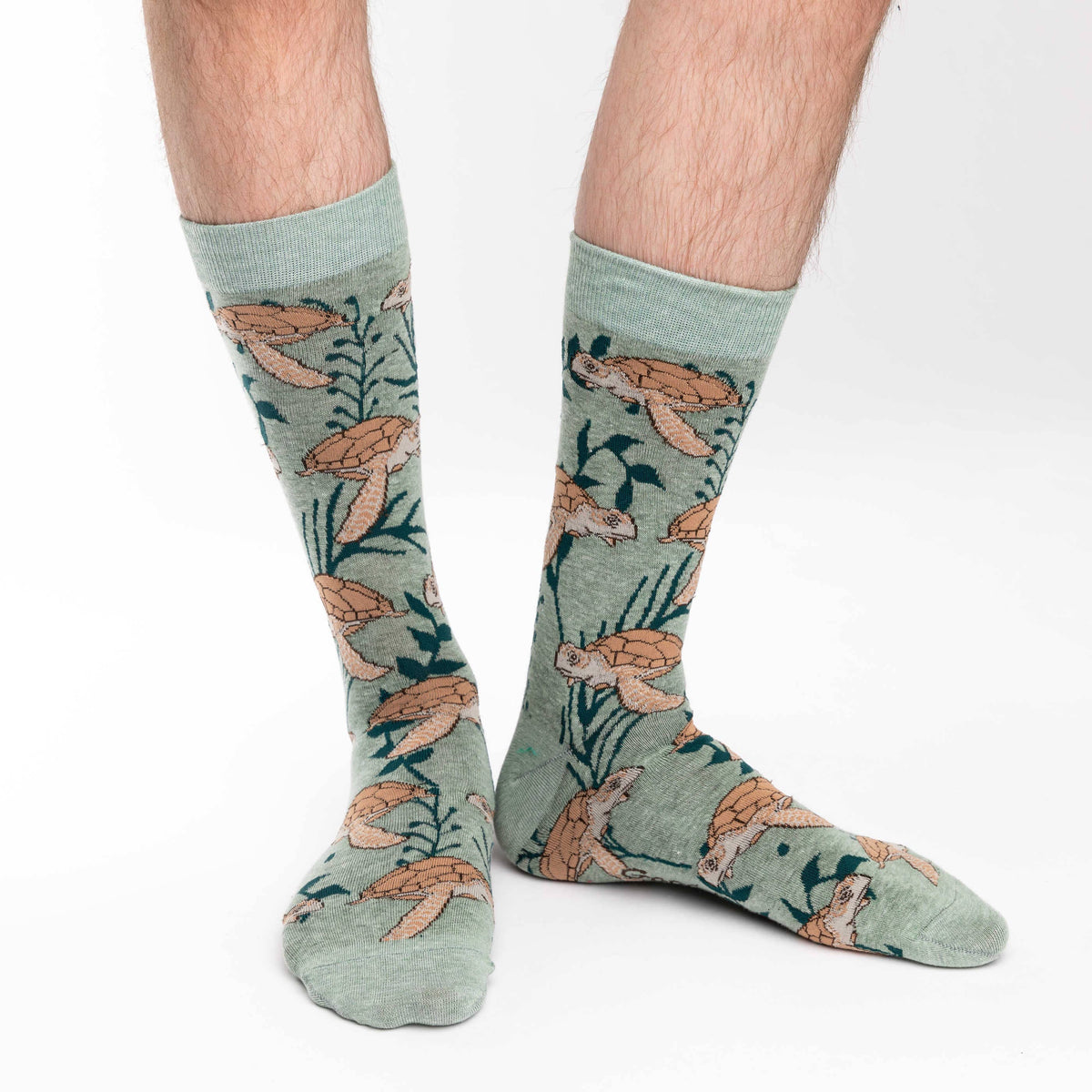 Good Luck Sock - Men's Sea Turtle Socks