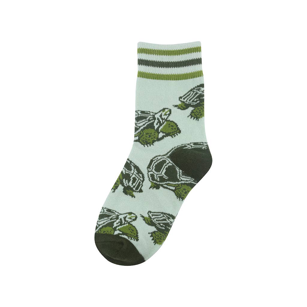 Tortoise Kid's Socks - | Funatic