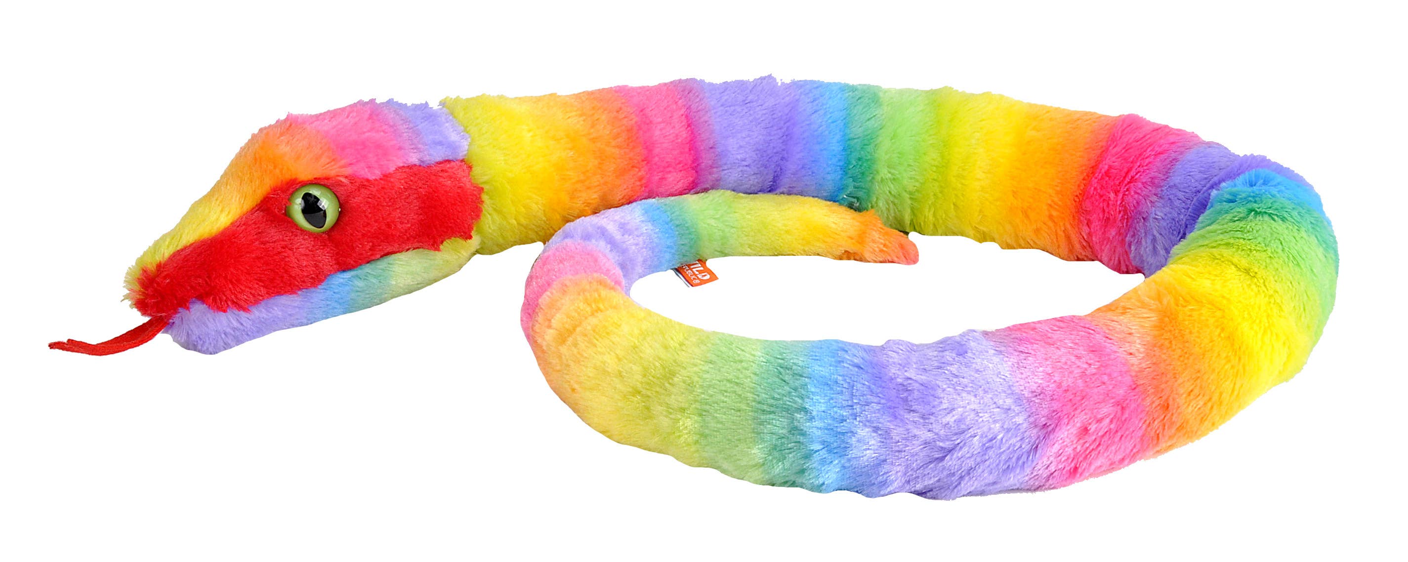 Wild Republic - Snake Rainboa Stuffed Animal 54"