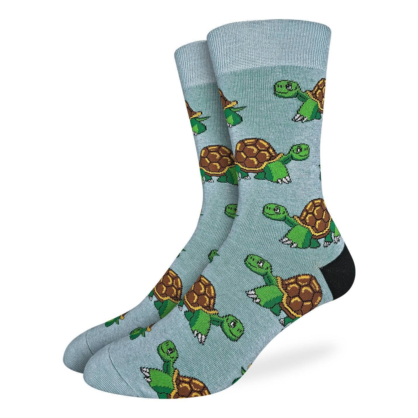 Good Luck Sock - Men's Big & Tall Turtle Socks