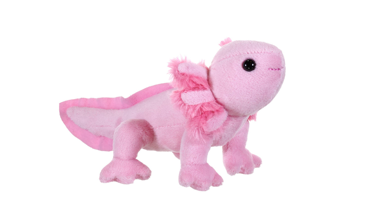 Wild Republic - Pocketkins-ECO-Axolotl Stuffed Animal 5"