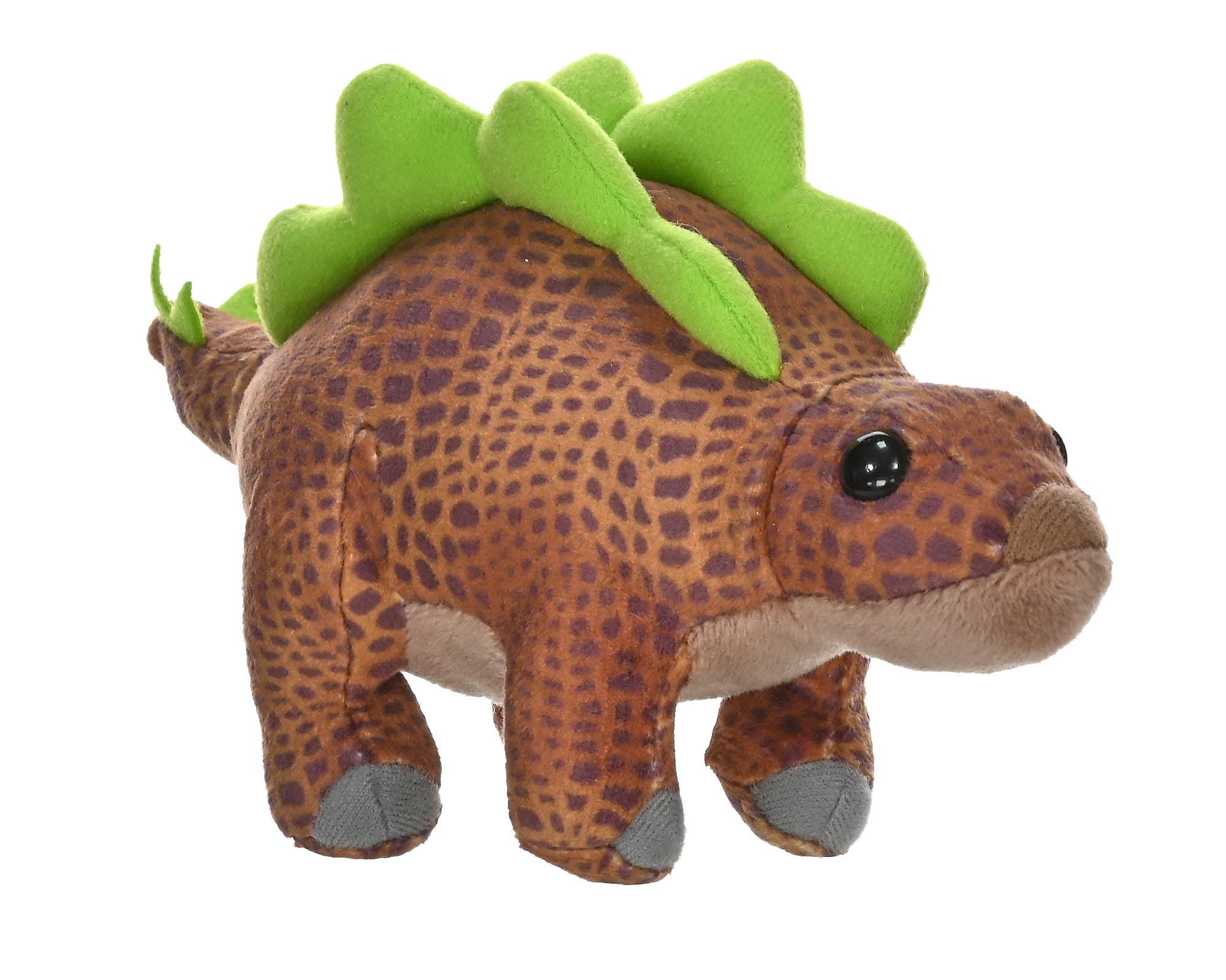 Wild Republic - Pocketkins-ECO-Dino Stegosaurus Stuffed Animal 5"