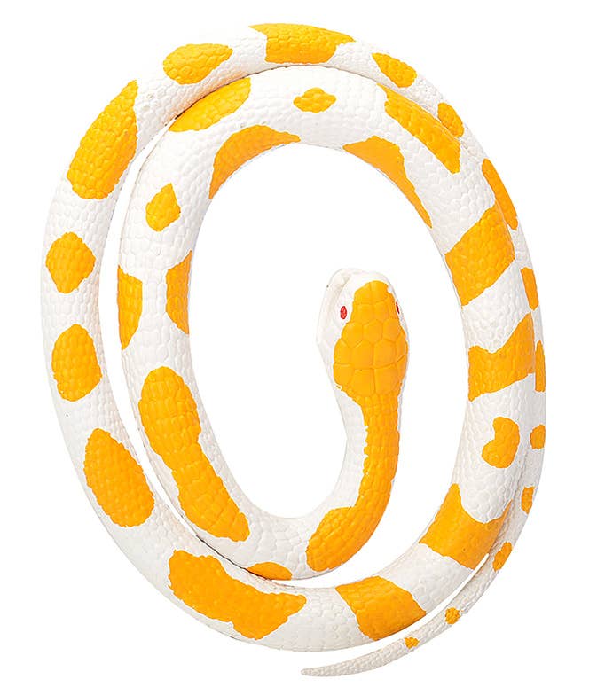 Wild Republic - Rubber Snake-M Albino Python 46"