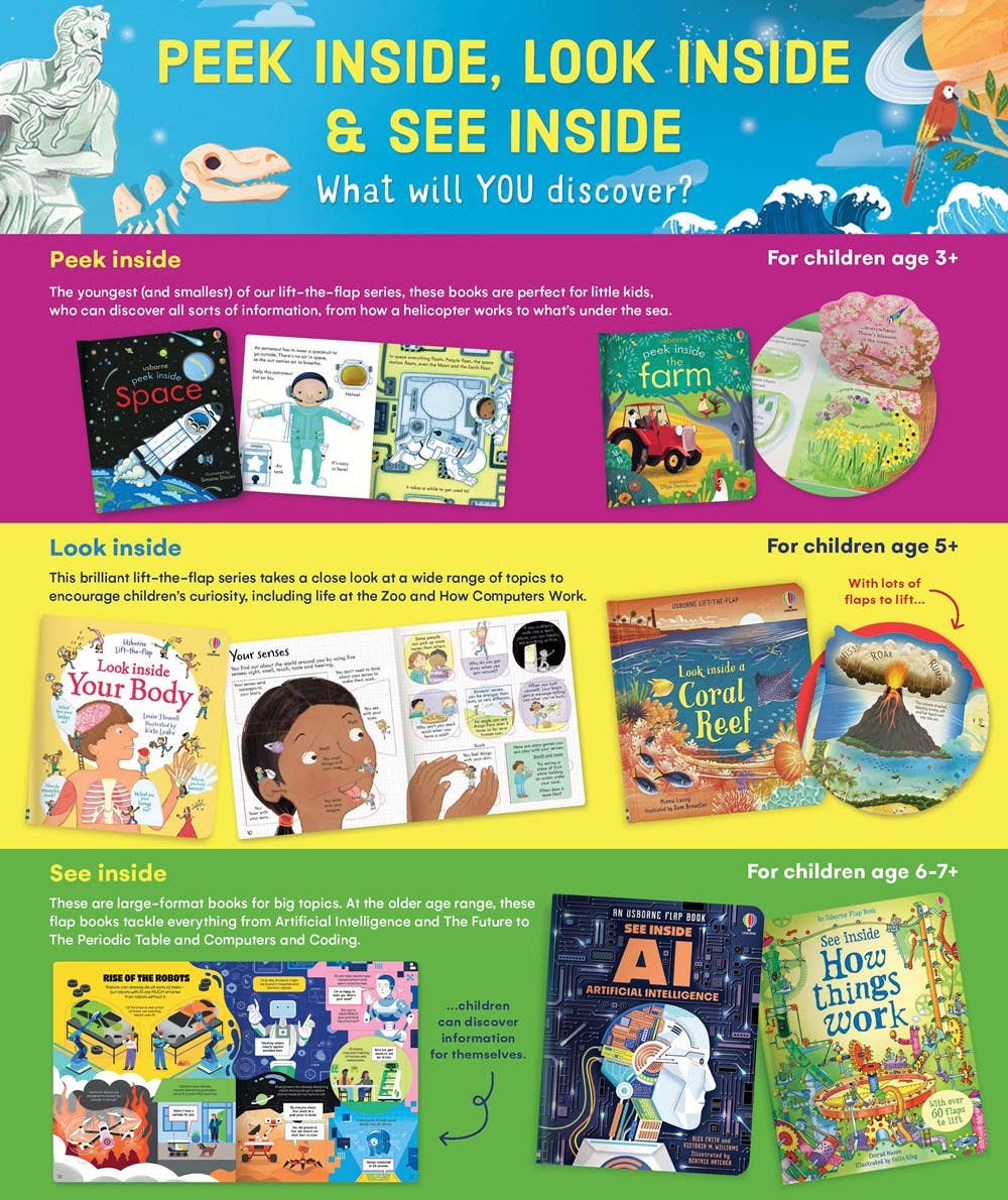 HarperCollins - Look Inside Bug World : Usborne