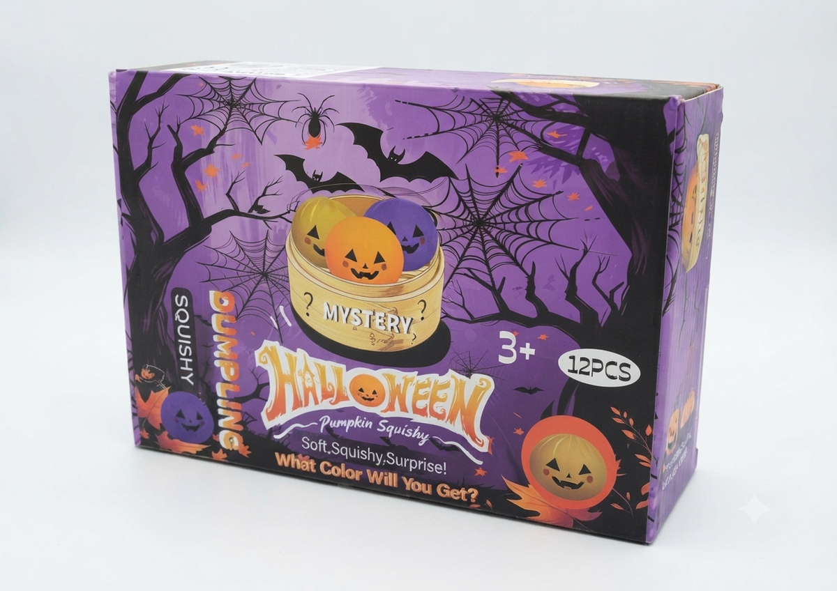 K & S WHOLESALE INC - Halloween Mini Mystery Dumplings Assorted 24CT PDQ
