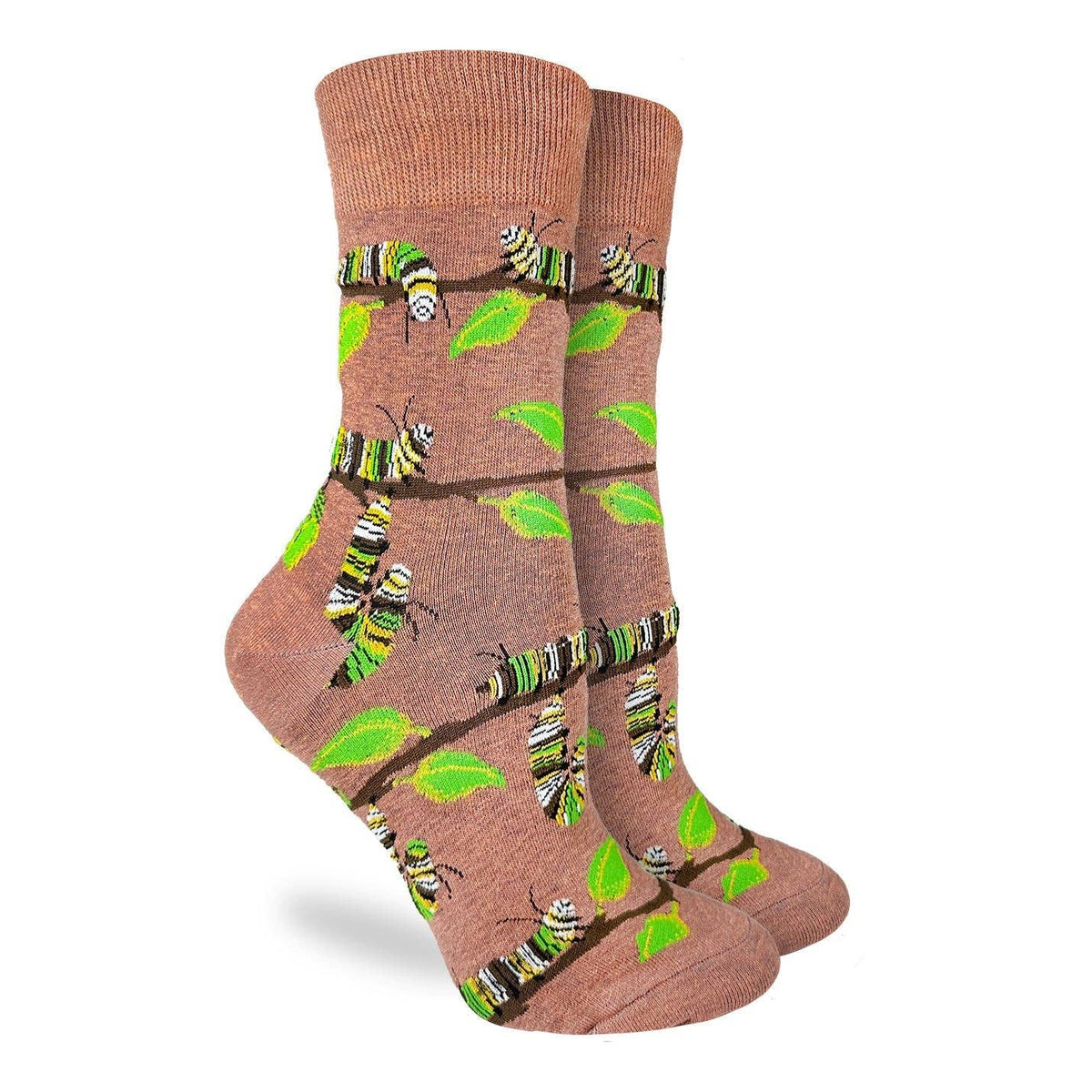 Good Luck Sock - Women's Monarch Caterpillar Socks