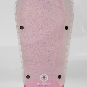 Coffin Crib Medium- Pink Sparkle