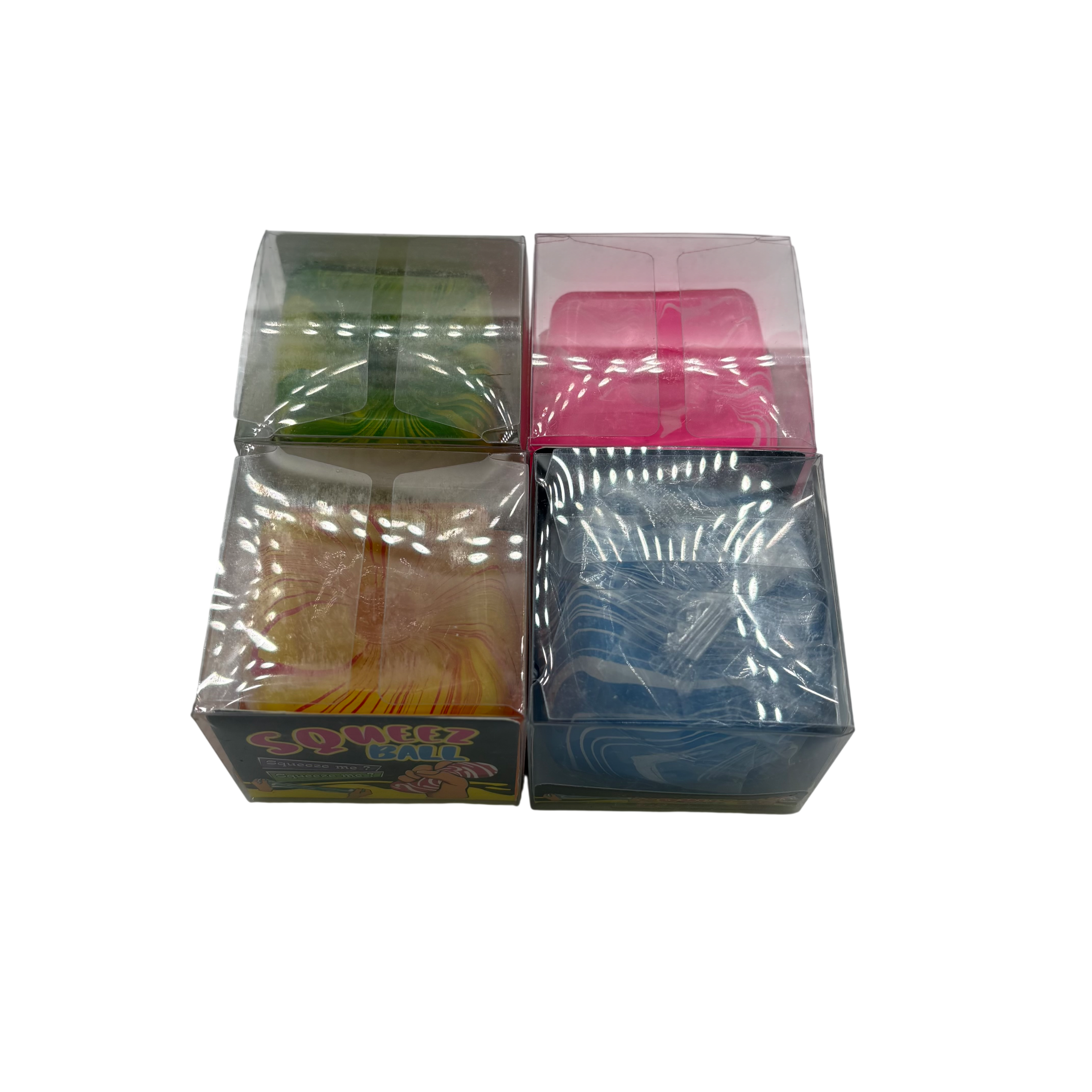 K & S WHOLESALE INC - Tie-Dye Squeezy Cube 12ct PDQ