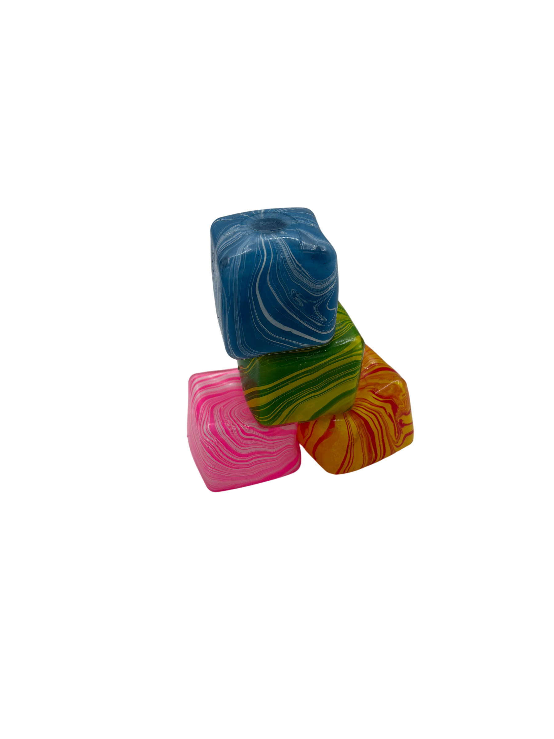 K & S WHOLESALE INC - Tie-Dye Squeezy Cube 12ct PDQ