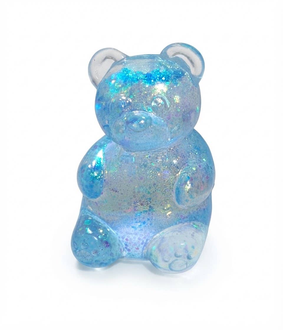 K & S WHOLESALE INC - Gummy Bear Glitter Squish 12CT PDQ