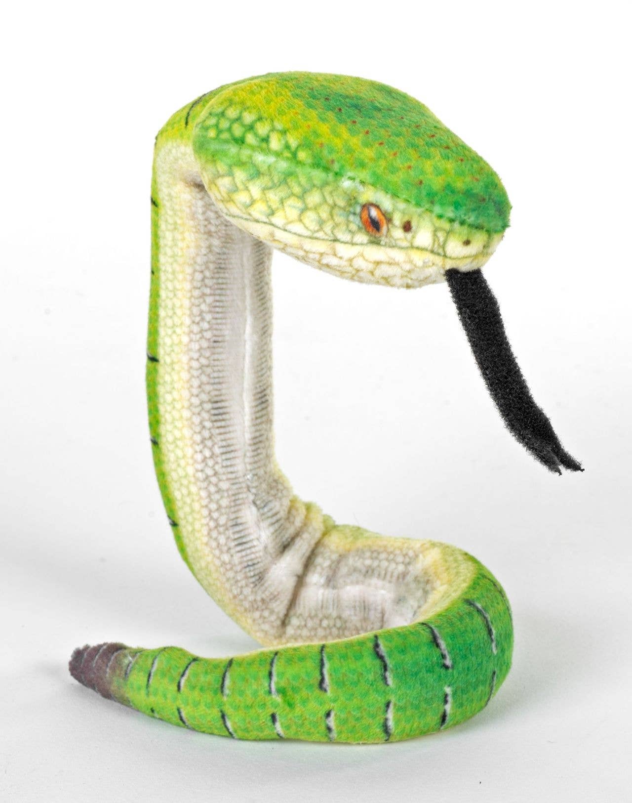 Wild Republic - Coilkins Borneo Pit Viper Stuffed Animal 12"