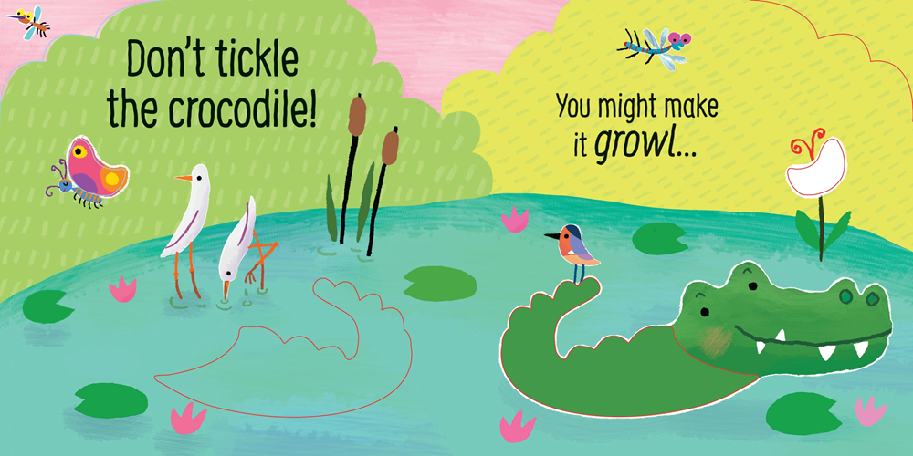 HarperCollins - Don't Tickle The Crocodile! : Usborne
