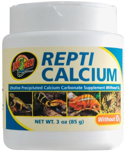 Zoo Med Calcium without D3 3 oz