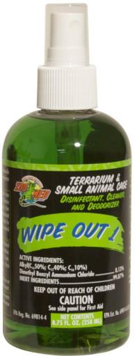 Zoo Med Wipeout 1 Terrarium Cleaner 8.75 oz