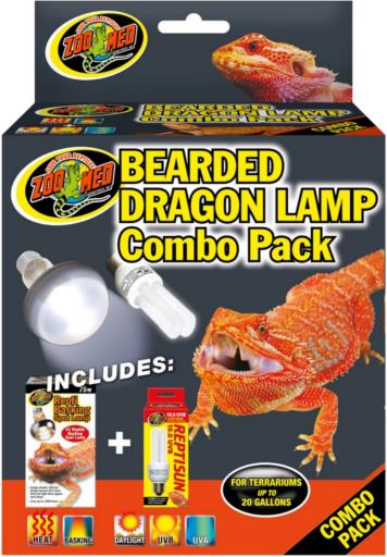 Zoo Med Bearded Dragon Lamp Combo Pack
