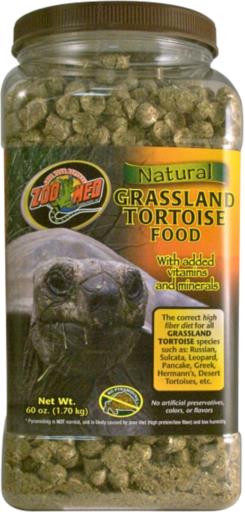 Zoo Med Natural Grassland Tortoise Food 60 oz