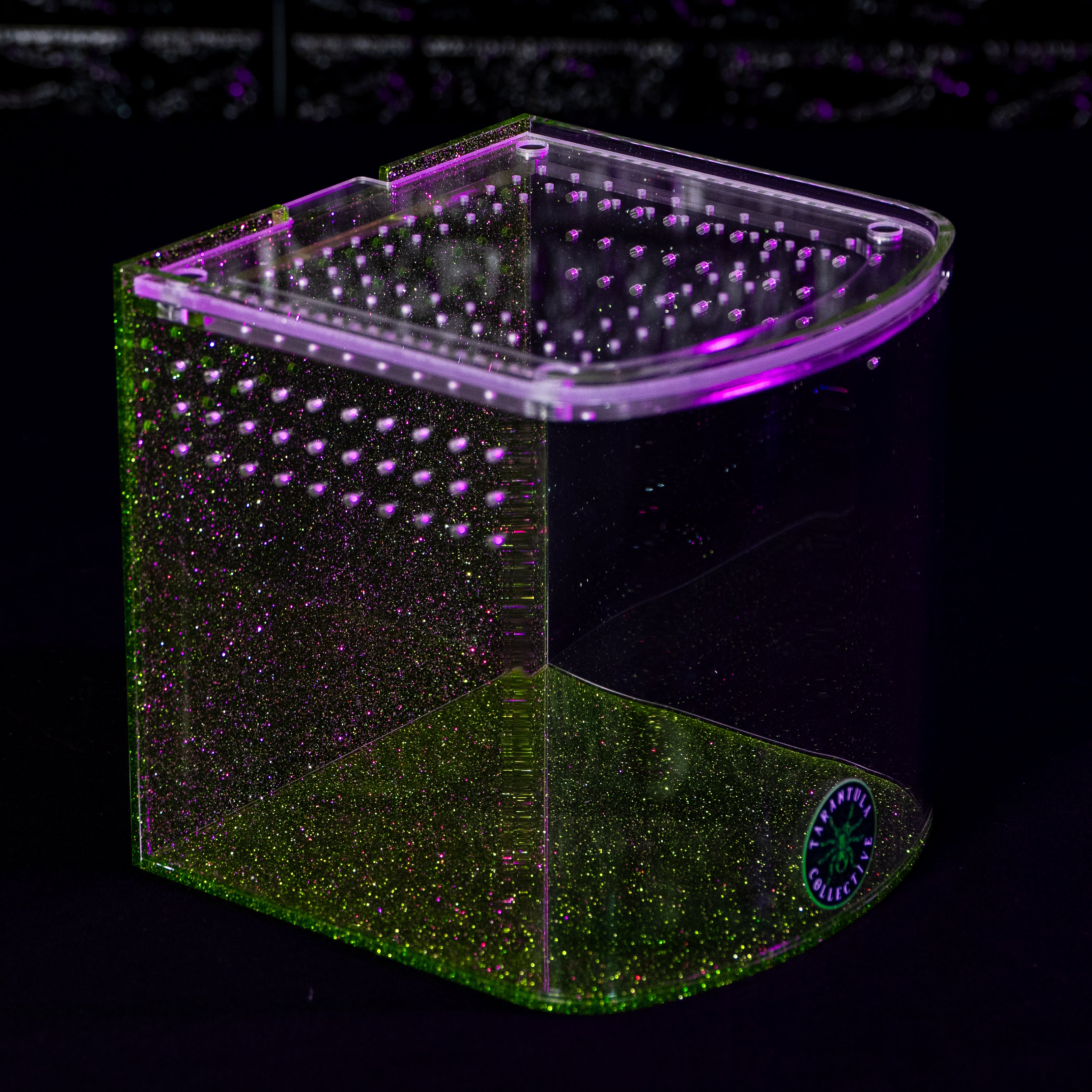 Bow Front by The Tarantula Collective (6" Glitter Green) (wholesale)