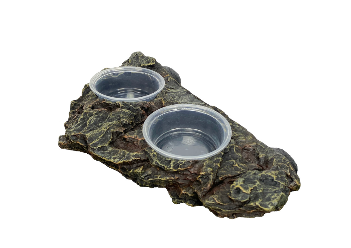 Komodo Magnetic Dual Gecko Ledge Feeder 9X5.5