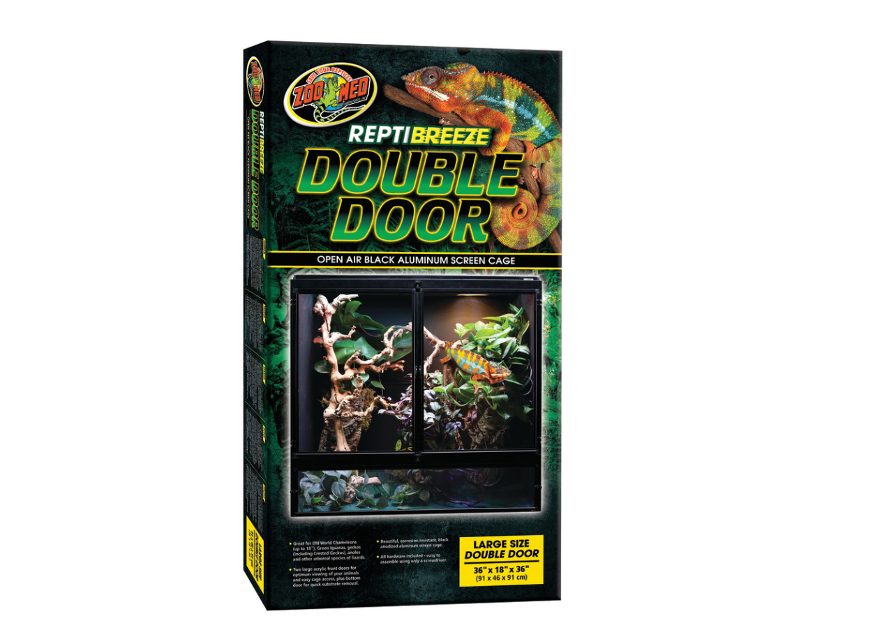 Zoo Med ReptiBreeze Double Door 36x18x18in Zoo Med ReptiBreeze Double Door 36x18x18in