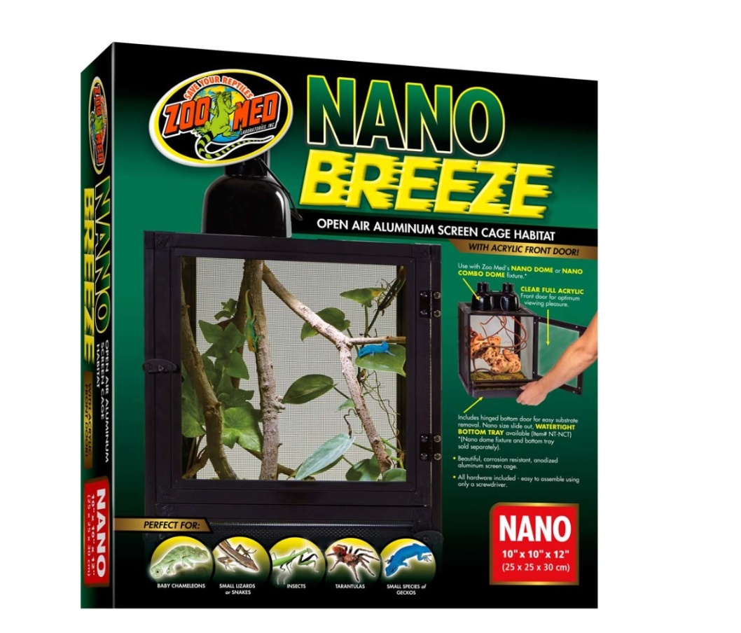 Zoo Med Nano Breeze Aluminum Screen Cag