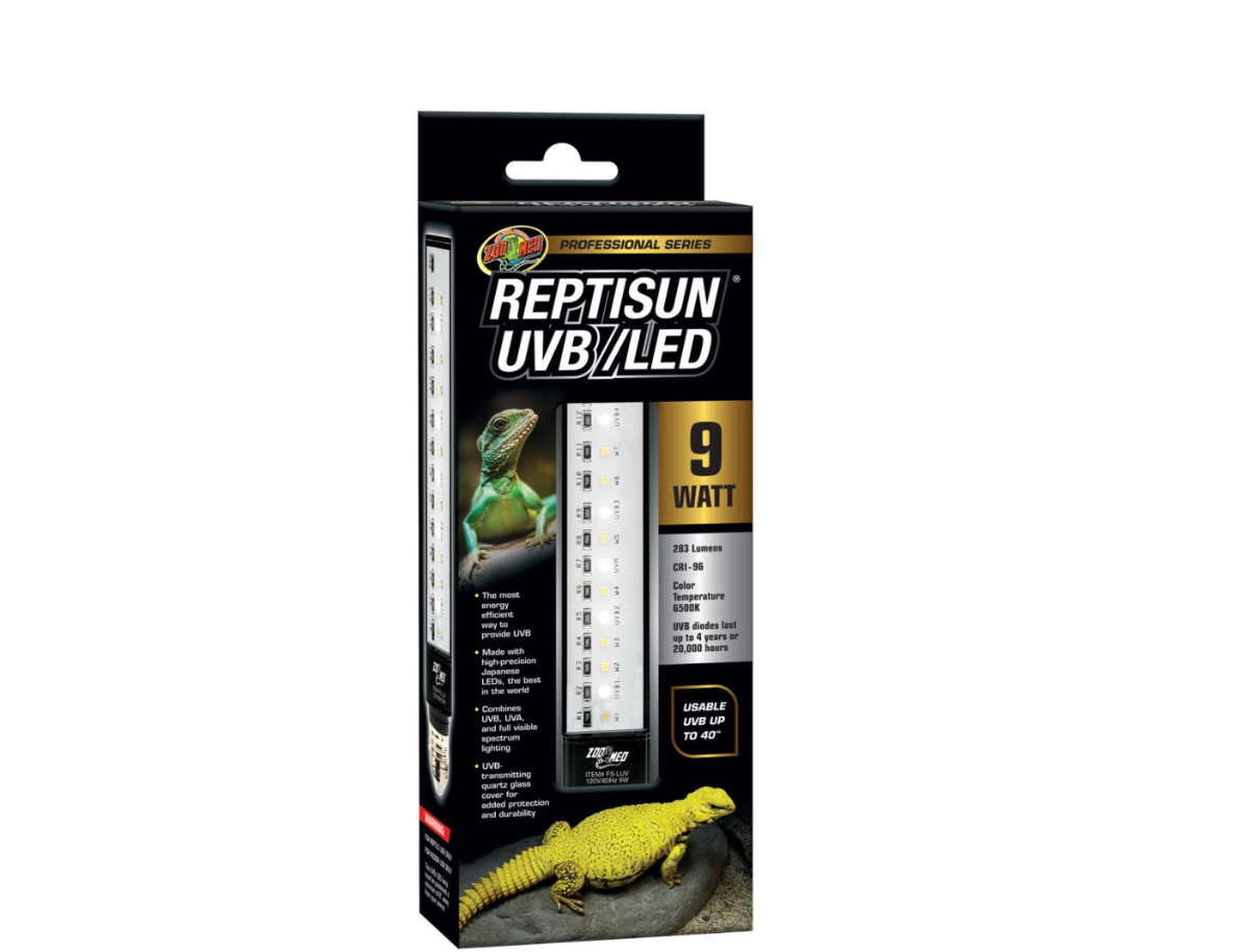 Zoo Med Professional Series Reptisun UVB/LED Bulb 9 watt Zoo Med Professional Series Reptisun UVB/LED Bulb 9 watt