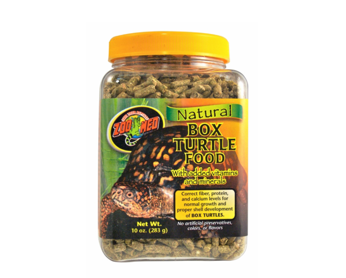 Zoo Med Natural Box Turtle Pellet Food 10oz