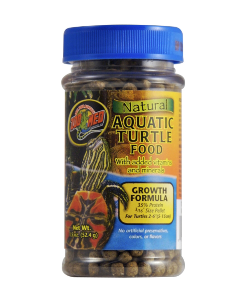 Zoo Med Natural Aquatic Turtle Food Growth Formula 1.85oz