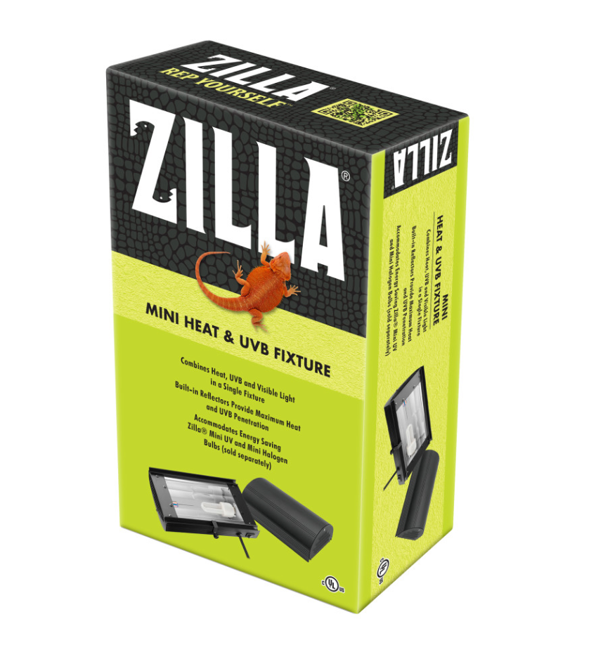 Zilla Mini Heat & UVB Fixture