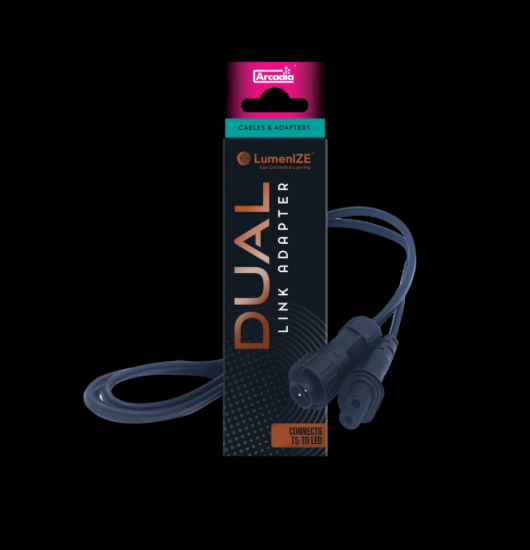 Lumenize LED bar Link cable connects T5 to LED