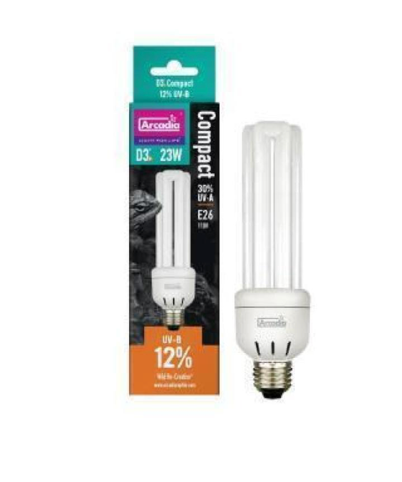 Arcadia® D3 12% UVB Compact Bulb - 23W
