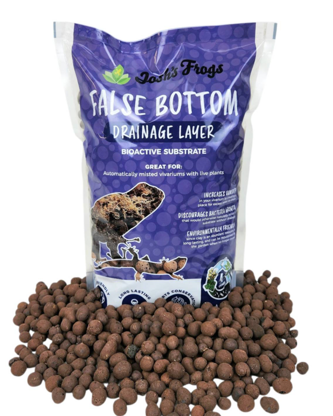Josh's Frogs False Bottom - LECA (4 quarts)