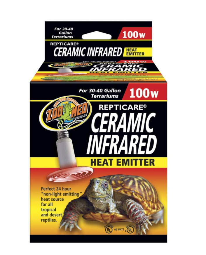 Zoo Med ReptiCare Ceramic Infrared Heat Emitter 1ea/100 W