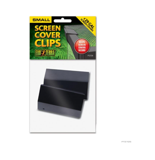 Exo Terra Screen Cover Clips Sm < 29 gal