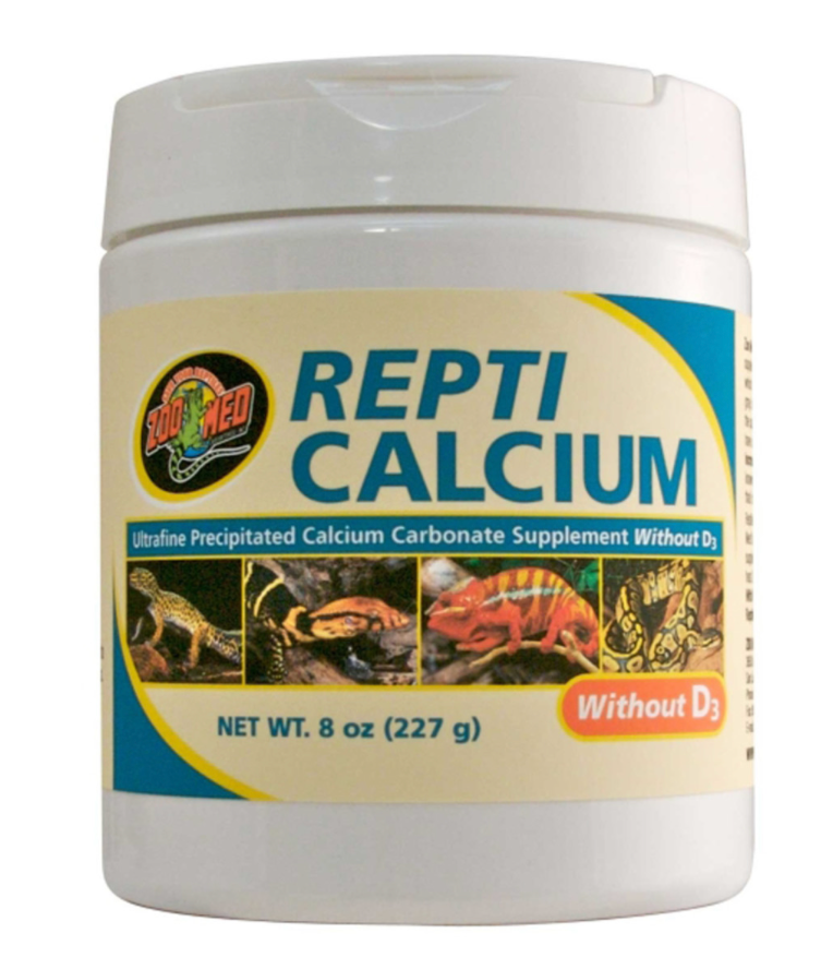 Zoo Med Repti Calcium without Vitamin D3 Reptile Supplement 1ea/8 oz