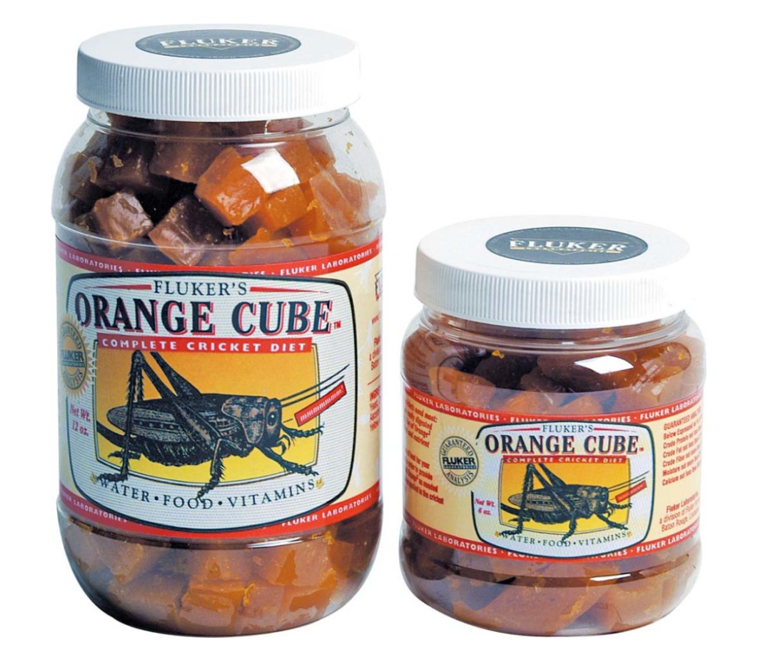 Fluker's Orange Cube Complete Cricket Diet 1ea/6 oz