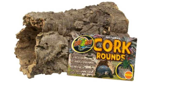 Zoo Med Natural Cork Rounds Cork Bark Medium