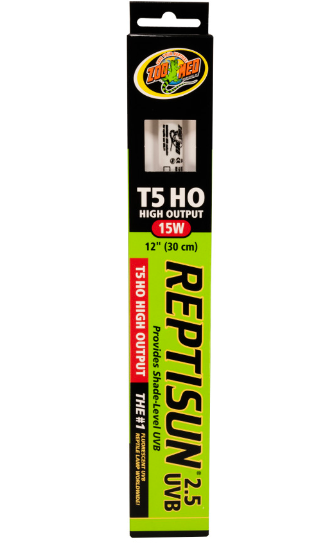 Zoo Med ReptiSun T5 HO 2.5 UVB Lamp 15W 12in