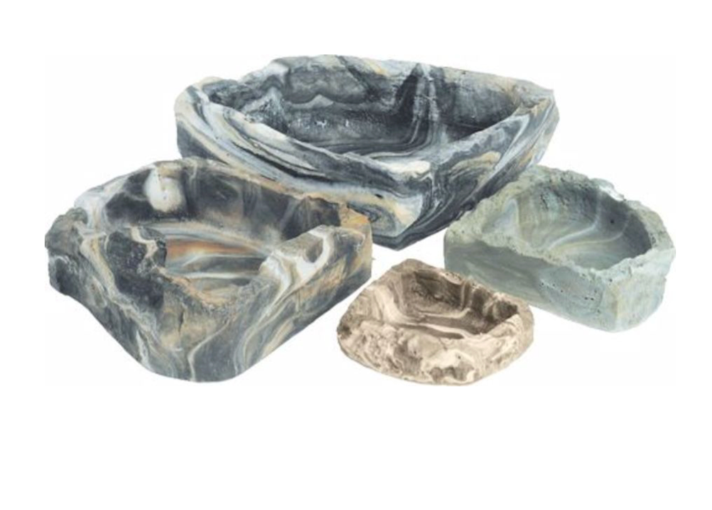 Fluker's Repta-Bowl Non-porous Food and Water Bowl Multi-Color, 1ea/6 in, MD