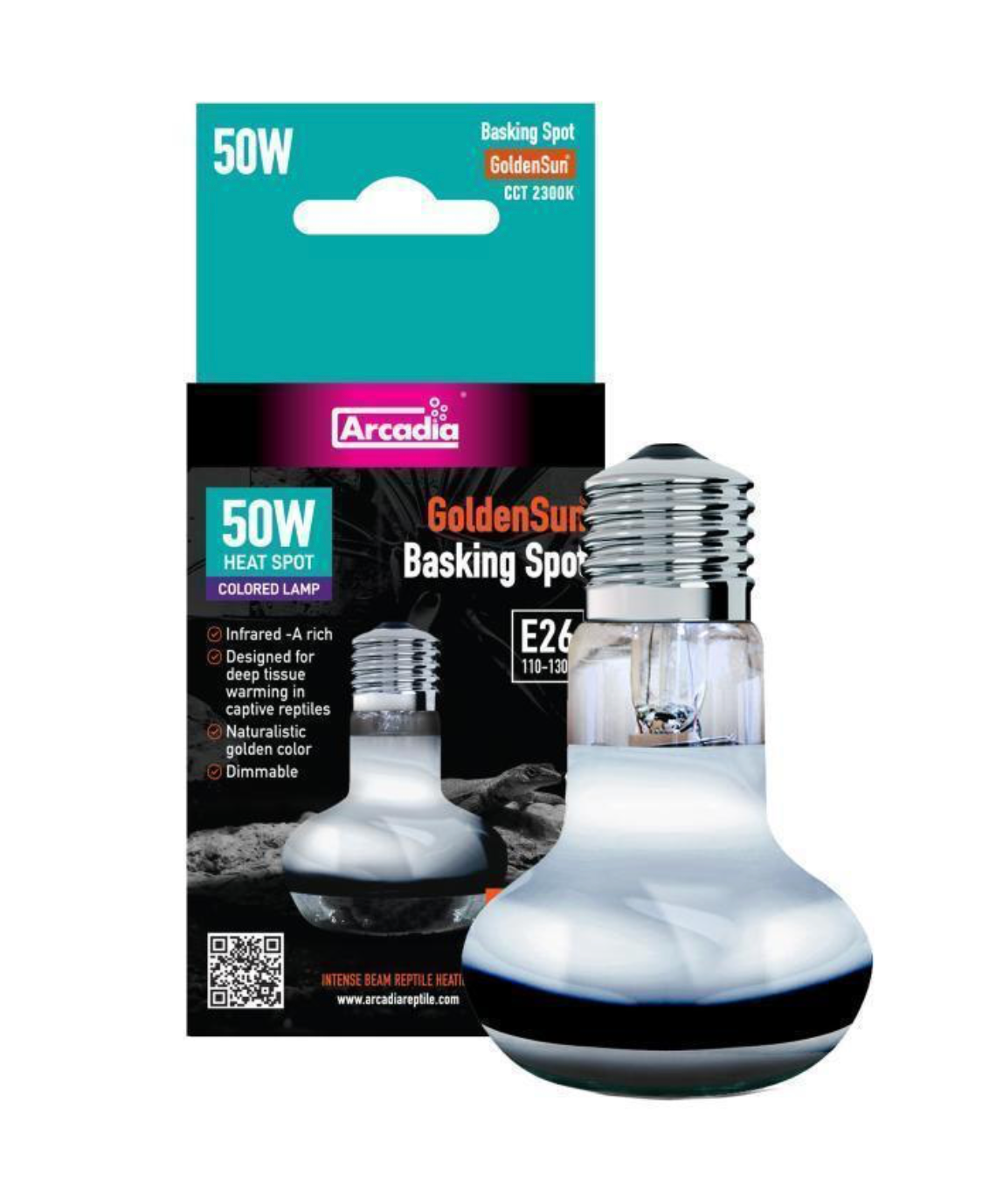 Arcadia® GoldenSun Basking Spot Heater