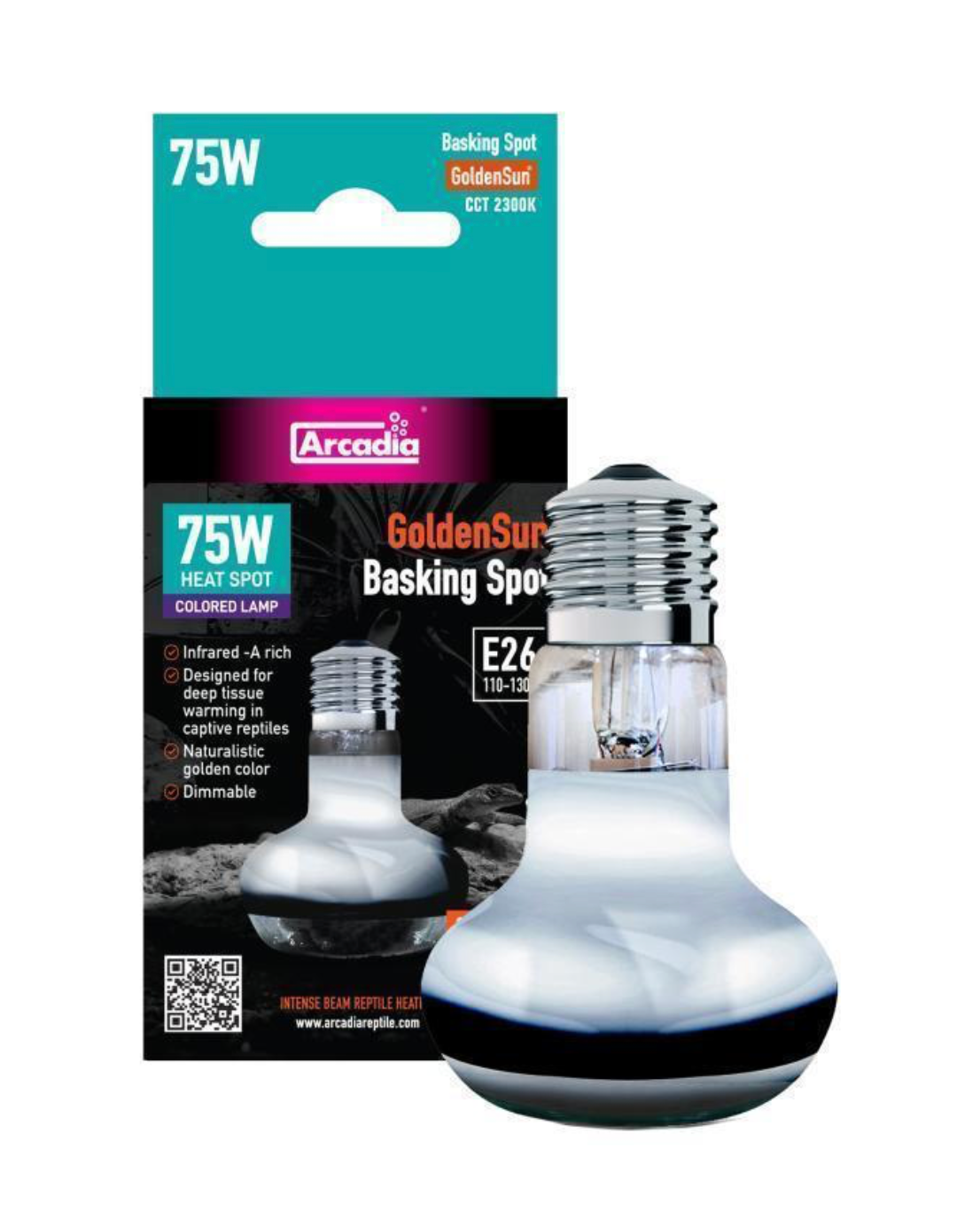 Arcadia® GoldenSun Basking Spot Heater