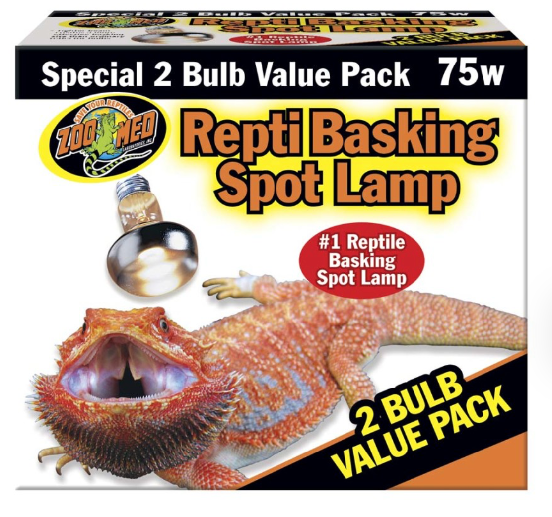 Zoo Med Basking Spot Value Pack 2 pack (75 Watt )