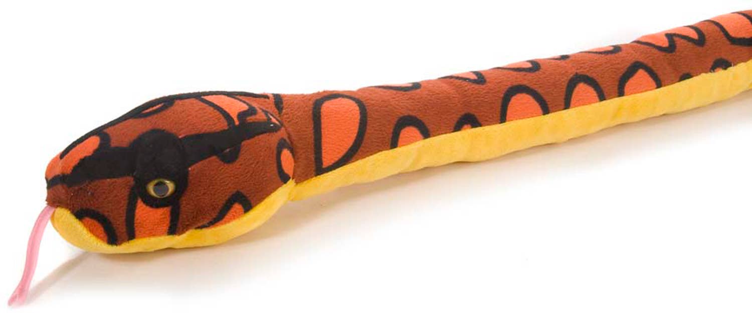 Wild Republic - Snake Rainbow Boa Stuffed Animal 54"