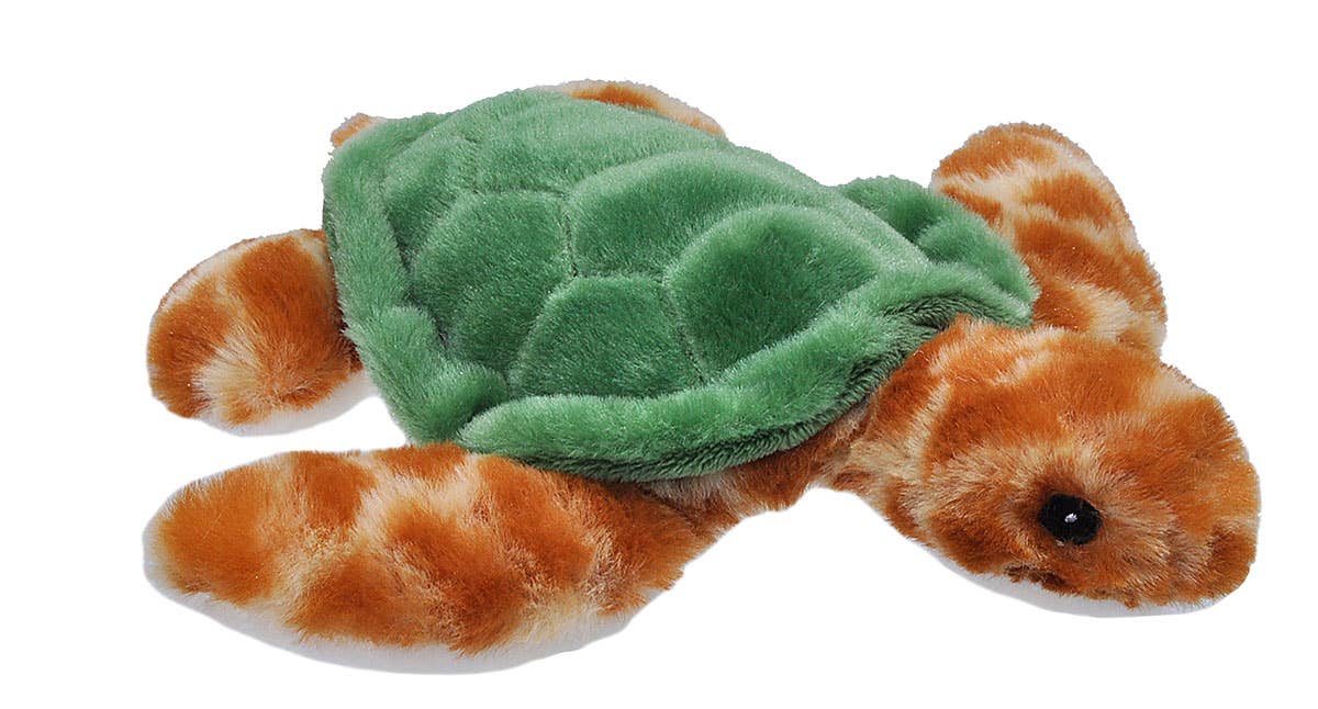 Wild Republic - Ecokins-Mini Sea Turtle Stuffed Animal 8"